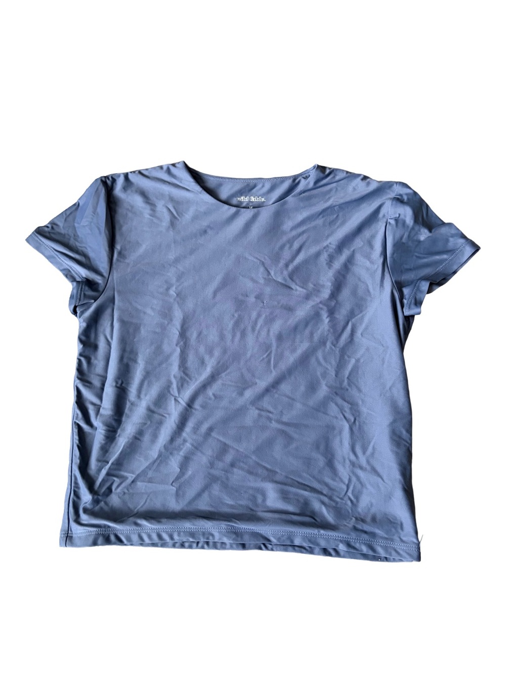 Wild Fable Short Sleeve Crewneck Tee in Dusty Blue